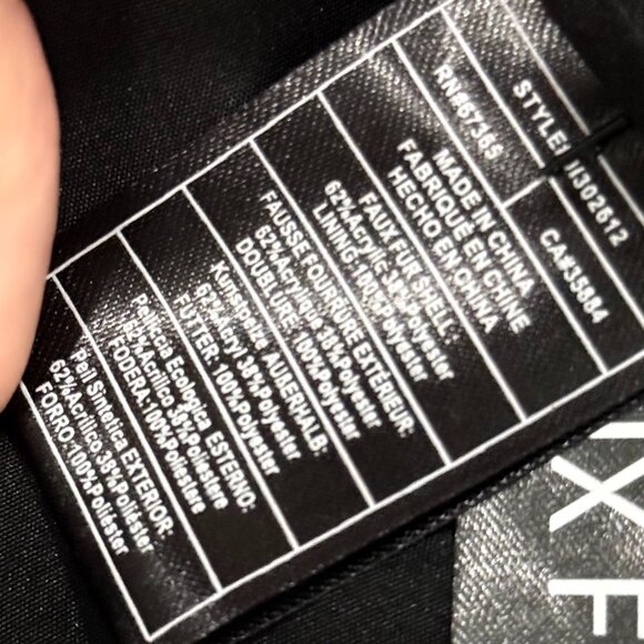 Clever Girl Leopard Print Faux Fur Bomber Jacket believe this is small or XS - Picture 4 of 4